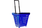 Garvey Plastic Trolley comes with a cart on a wheels, great for groceries or laundry visit.